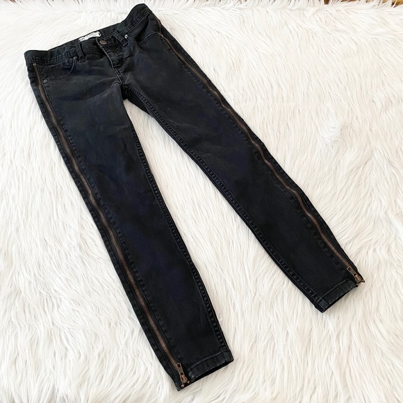 Free People Denim - Free People Black Skinny Jean